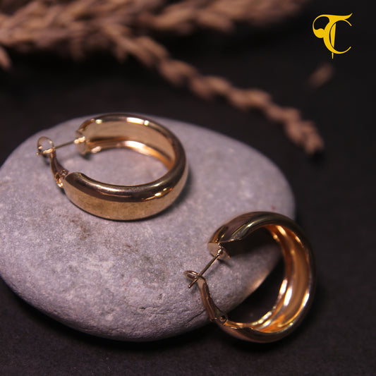 Golden Hook Earrings