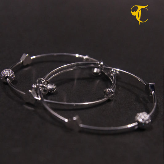 Silver Bangles